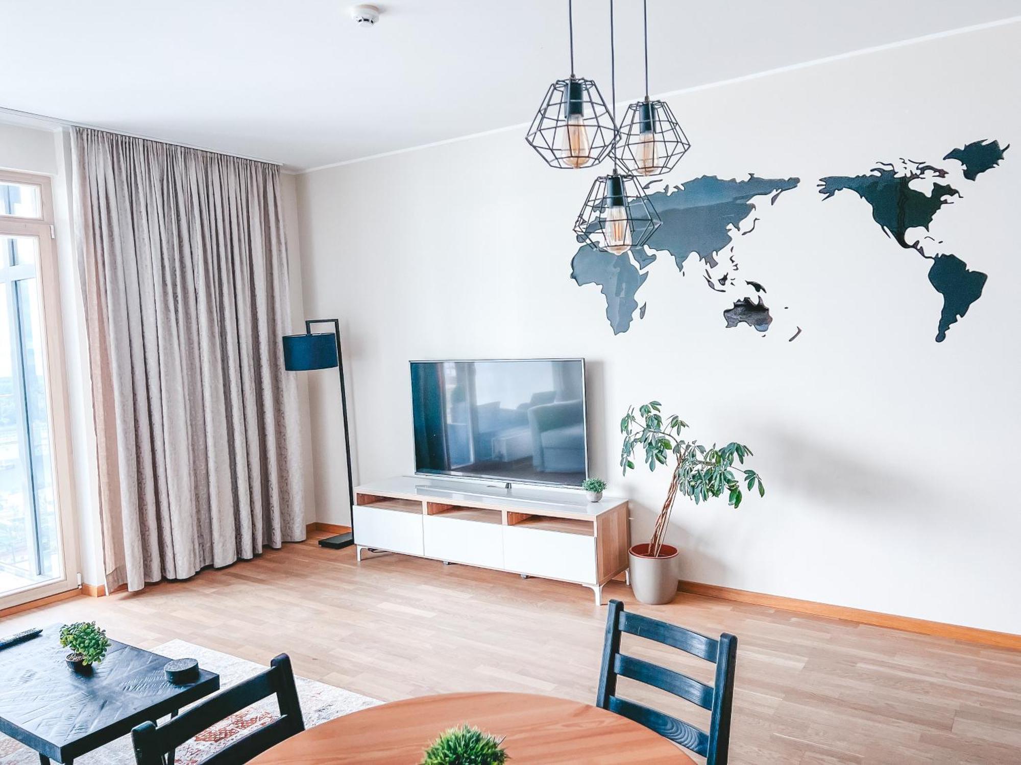 Up 34 Floor Apartments ไคลเพดา ภายนอก รูปภาพ